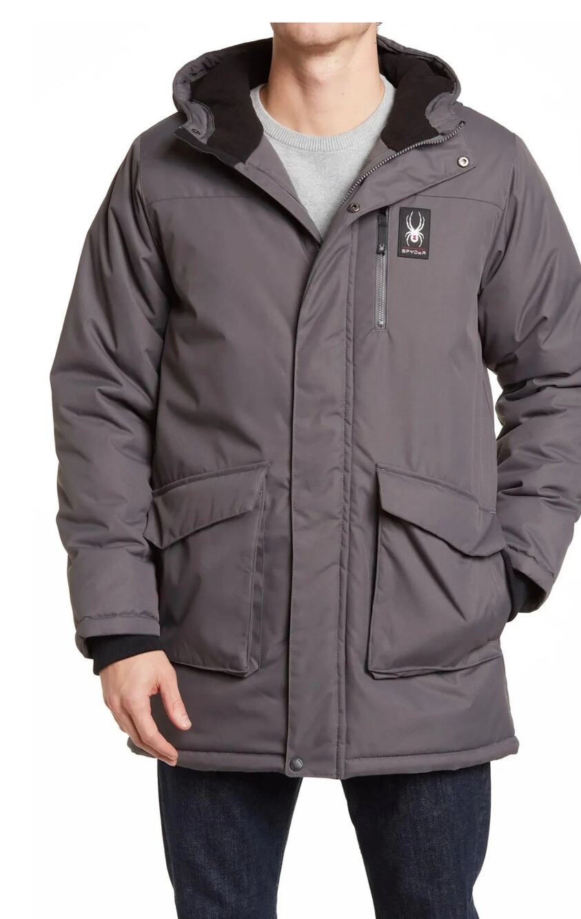 Spyder Polar Winter Parka Jacket Gray L